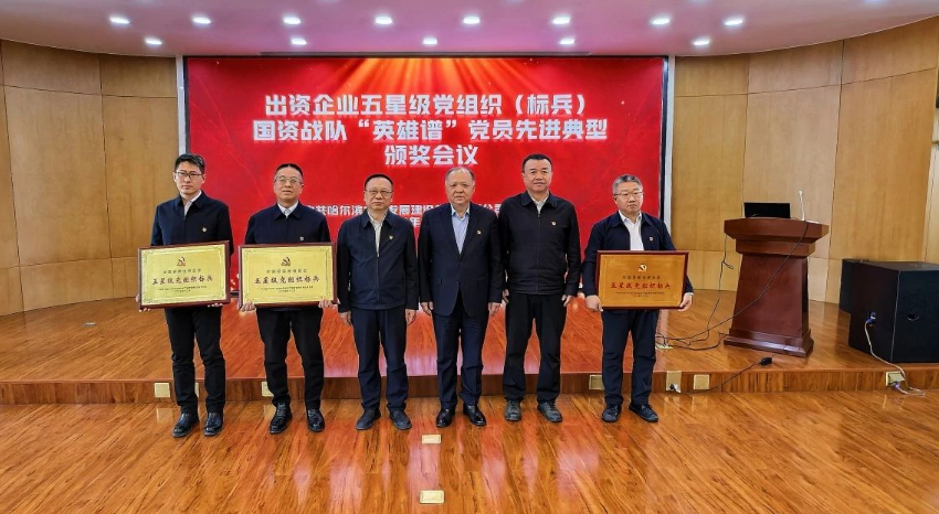 bv伟德国际体育官方网站召开2024年度直属党组织书记抓基层党建工作述职评议会议暨五星级党组织（标兵）及国资战队“英雄谱”党员先进典型颁奖会议