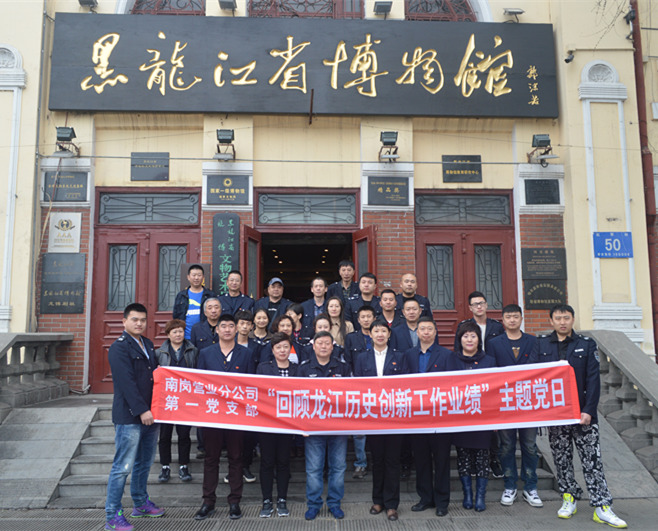 南岗营业分公司各支部举办主题党日活动