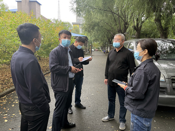 集团公司第五巡视督导组检查南岗供水分公司安全管理、疫情防控工作