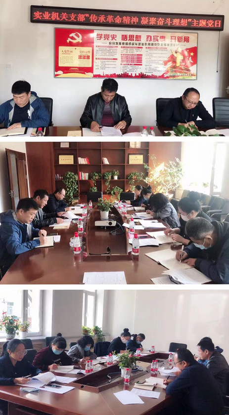 实业公司开展“传承革命精神 凝聚奋斗理想”主题党日活动