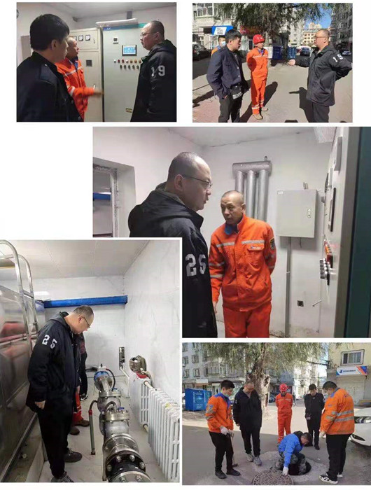 道外供水分公司实地调研二次供水水压问题受高度赞誉