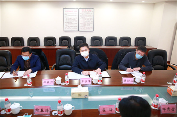 市国资委督导服务组到集团公司检查指导工作