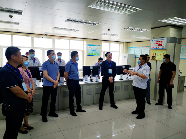 市防汛办、市住建局、市水务局等部门联合督导平房净水厂工作